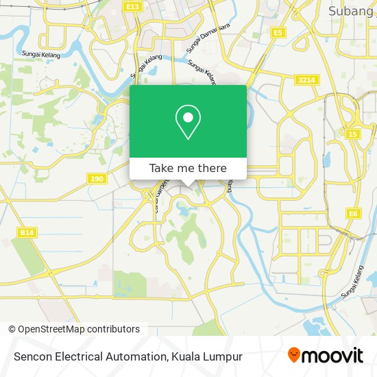 Sencon Electrical Automation map