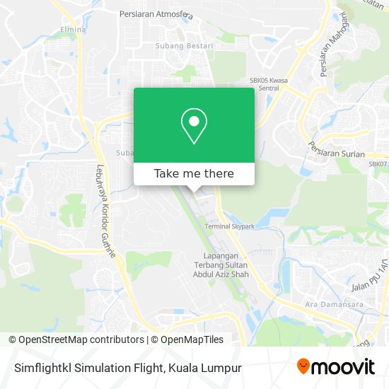 Simflightkl Simulation Flight map