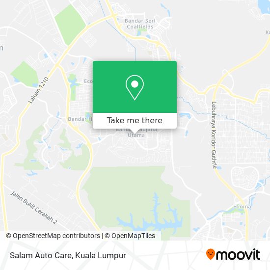 Salam Auto Care map