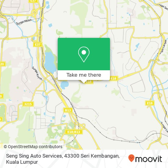 Seng Sing Auto Services, 43300 Seri Kembangan map