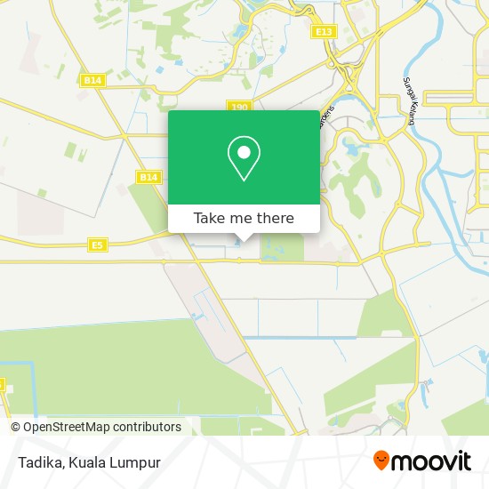 Tadika map