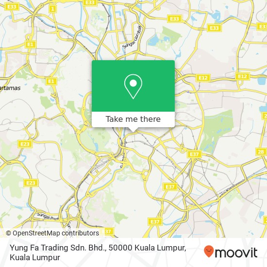 Yung Fa Trading Sdn. Bhd., 50000 Kuala Lumpur map