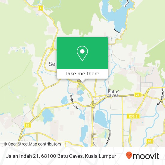 Jalan Indah 21, 68100 Batu Caves map