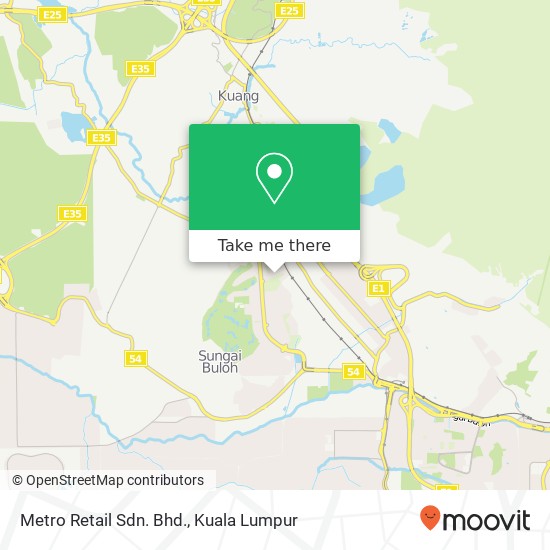 Metro Retail Sdn. Bhd. map