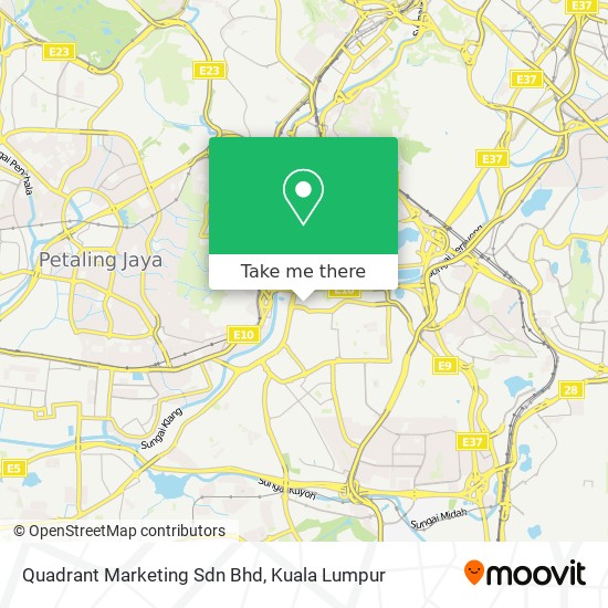 Quadrant Marketing Sdn Bhd map