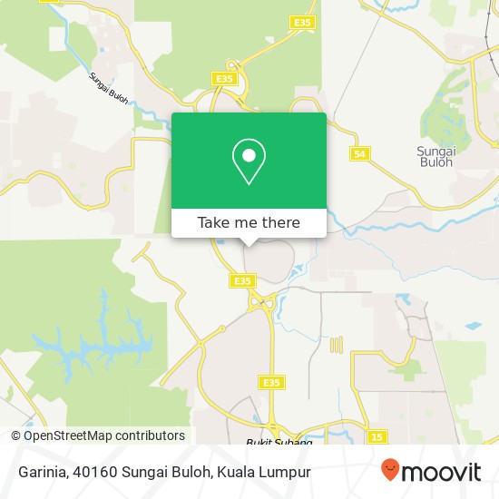 Garinia, 40160 Sungai Buloh map