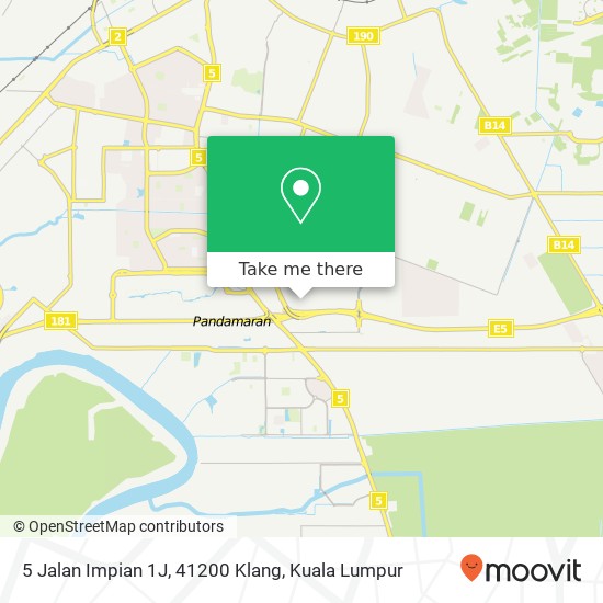 5 Jalan Impian 1J, 41200 Klang map