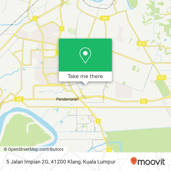 5 Jalan Impian 2G, 41200 Klang map