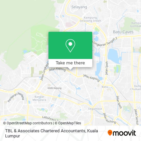 TBL & Associates Chartered Accountants map