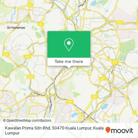Peta Kawalan Prima Sdn Bhd, 50470 Kuala Lumpur