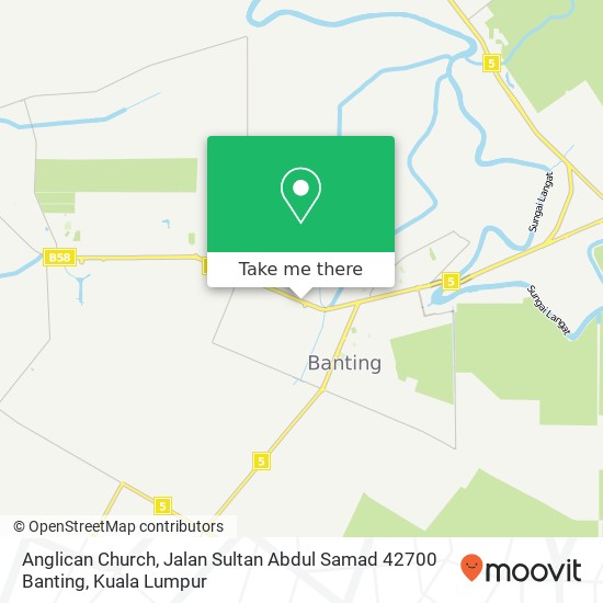 Peta Anglican Church, Jalan Sultan Abdul Samad 42700 Banting