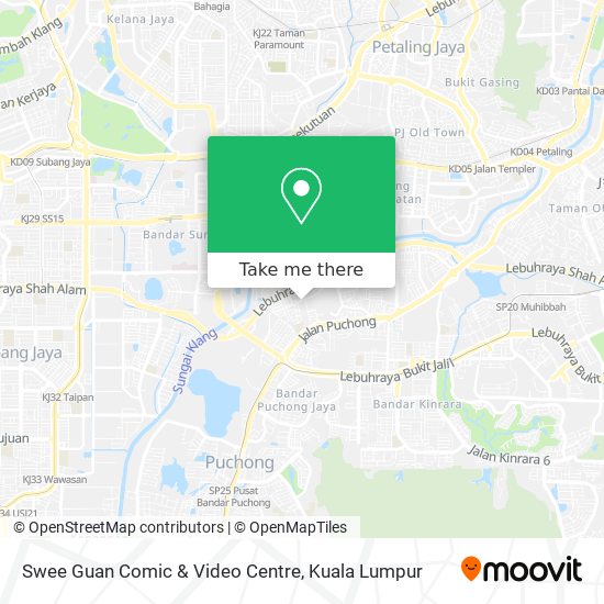 Swee Guan Comic & Video Centre map