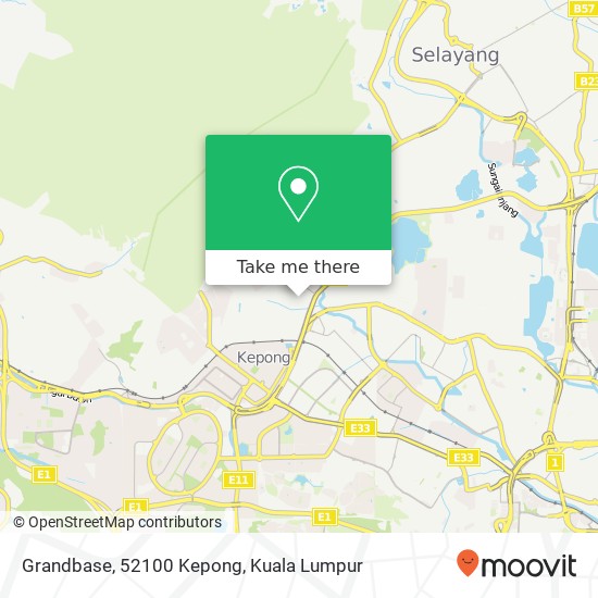Grandbase, 52100 Kepong map