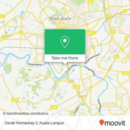 Usrah Homestay 2 map