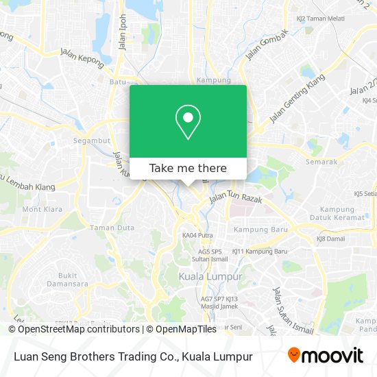 Luan Seng Brothers Trading Co. map