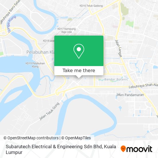 如何坐公交或火车去klang的subarutech Electrical Engineering Sdn Bhd