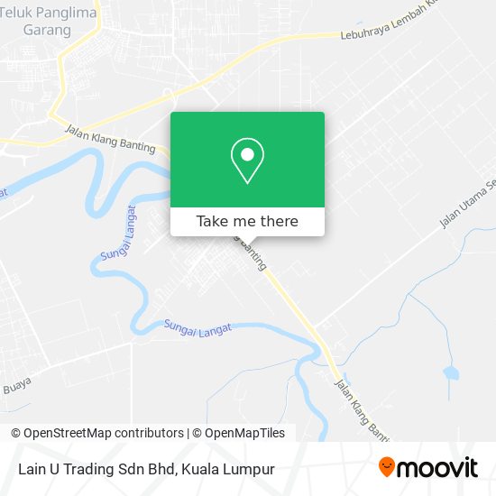 Lain U Trading Sdn Bhd map