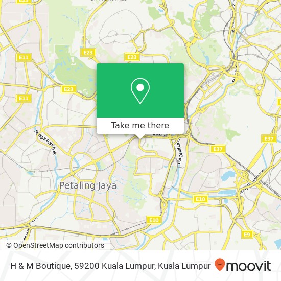 H & M Boutique, 59200 Kuala Lumpur map