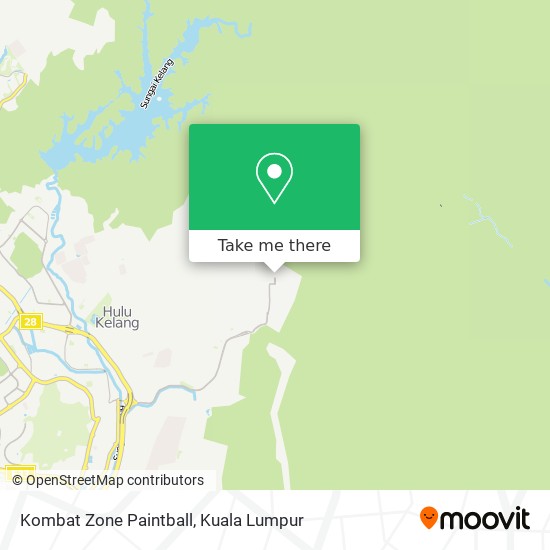 Kombat Zone Paintball map