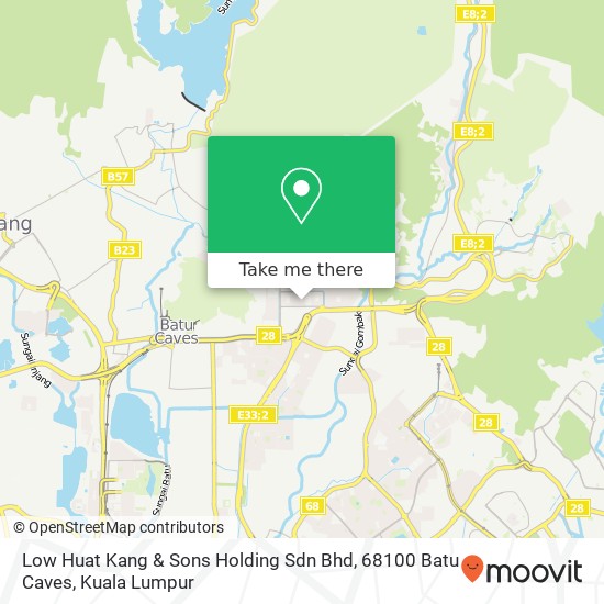 Low Huat Kang & Sons Holding Sdn Bhd, 68100 Batu Caves map