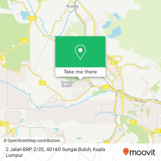 2 Jalan BRP 2 / 2E, 40160 Sungai Buloh map