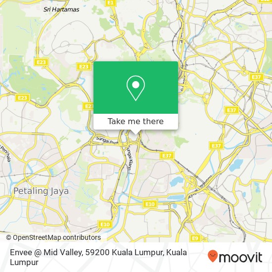 Envee @ Mid Valley, 59200 Kuala Lumpur map