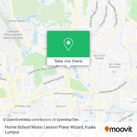 Home School Music Lesson Piano Wizard map