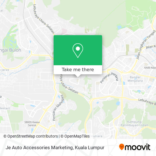 Je Auto Accessories Marketing map