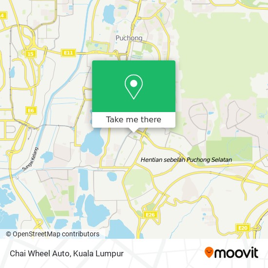 Chai Wheel Auto map