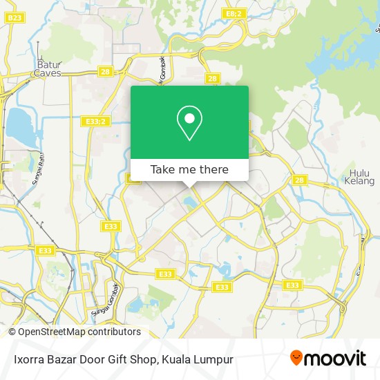 Ixorra Bazar Door Gift Shop map