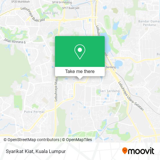 Syarikat Kiat map