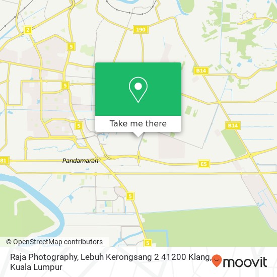 Raja Photography, Lebuh Kerongsang 2 41200 Klang map