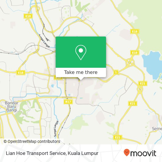 Lian Hoe Transport Service map