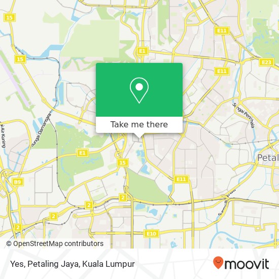 Yes, Petaling Jaya map