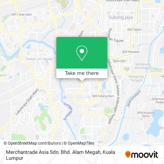Peta Merchantrade Asia Sdn. Bhd. Alam Megah