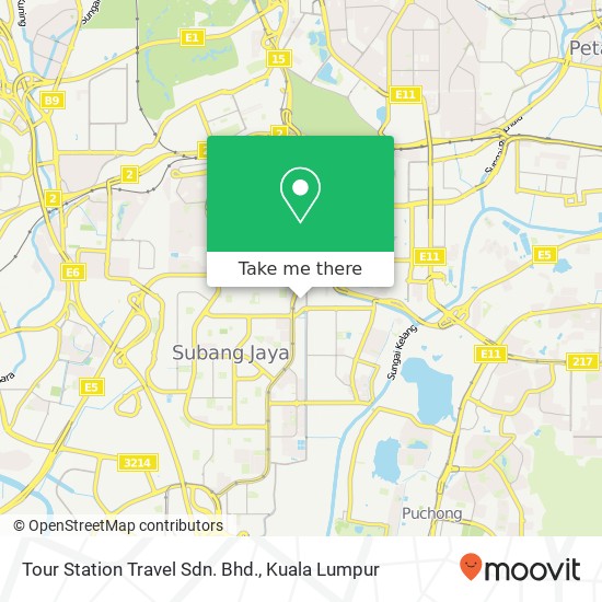 Tour Station Travel Sdn. Bhd. map