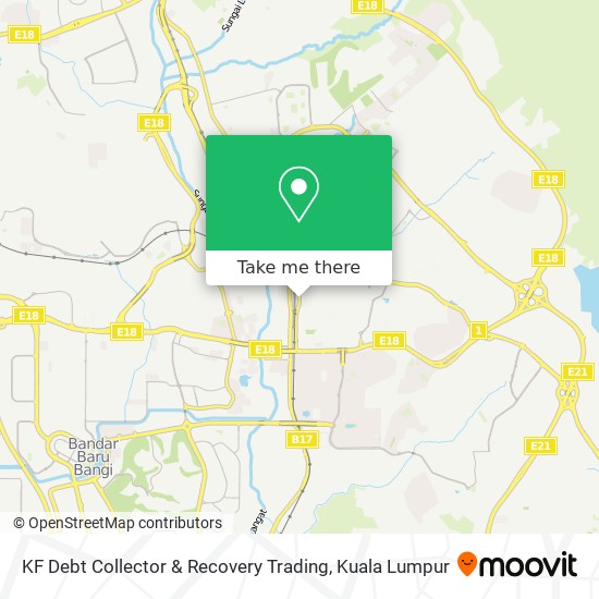 KF Debt Collector & Recovery Trading map