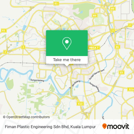 Fiman Plastic Engineering Sdn Bhd map