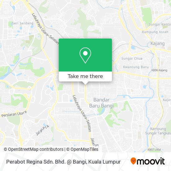 Peta Perabot Regina Sdn. Bhd. @ Bangi