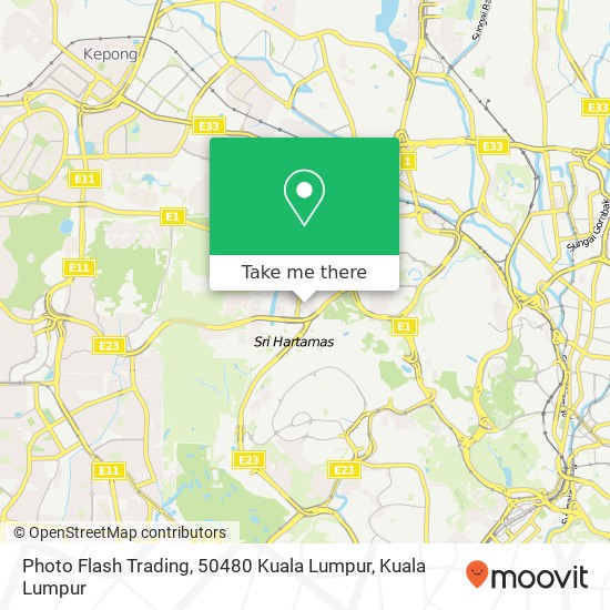 Peta Photo Flash Trading, 50480 Kuala Lumpur