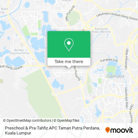 Preschool & Pra-Tahfiz APC Taman Putra Perdana map
