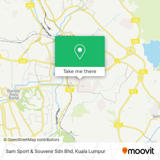 Sam Sport & Souvenir Sdn Bhd map