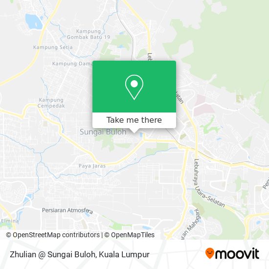 Zhulian @ Sungai Buloh map