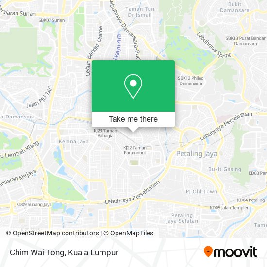 Chim Wai Tong map