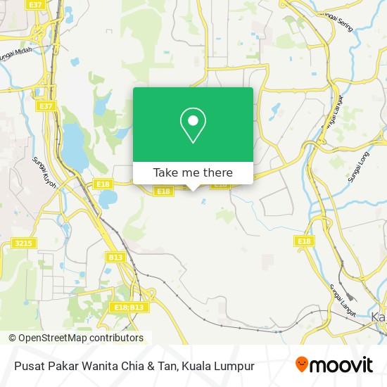 Pusat Pakar Wanita Chia & Tan map