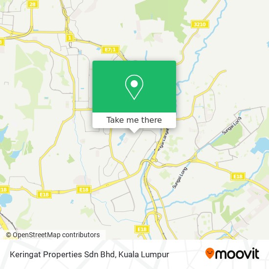 Keringat Properties Sdn Bhd map