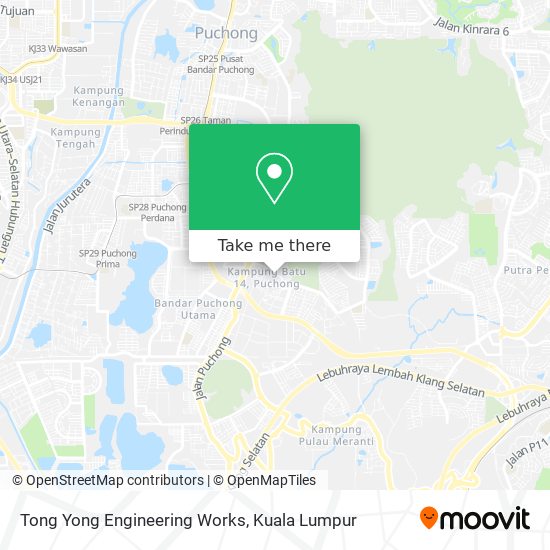 Tong Yong Engineering Works map