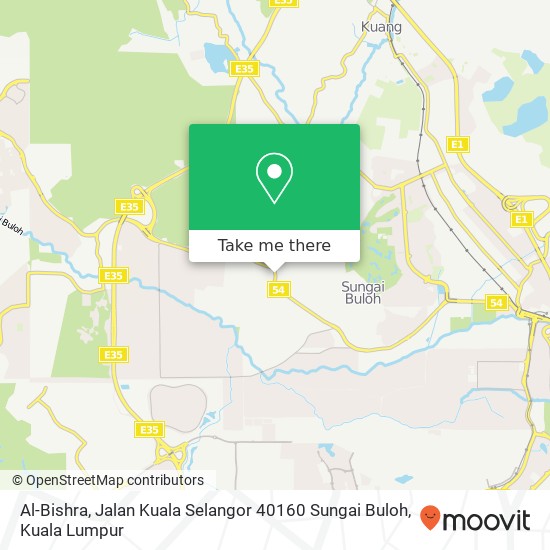 Al-Bishra, Jalan Kuala Selangor 40160 Sungai Buloh map
