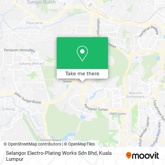 Selangor Electro-Plating Works Sdn Bhd map