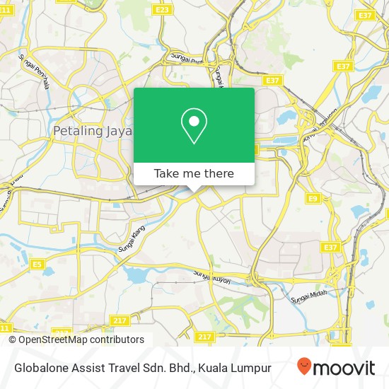 Globalone Assist Travel Sdn. Bhd. map